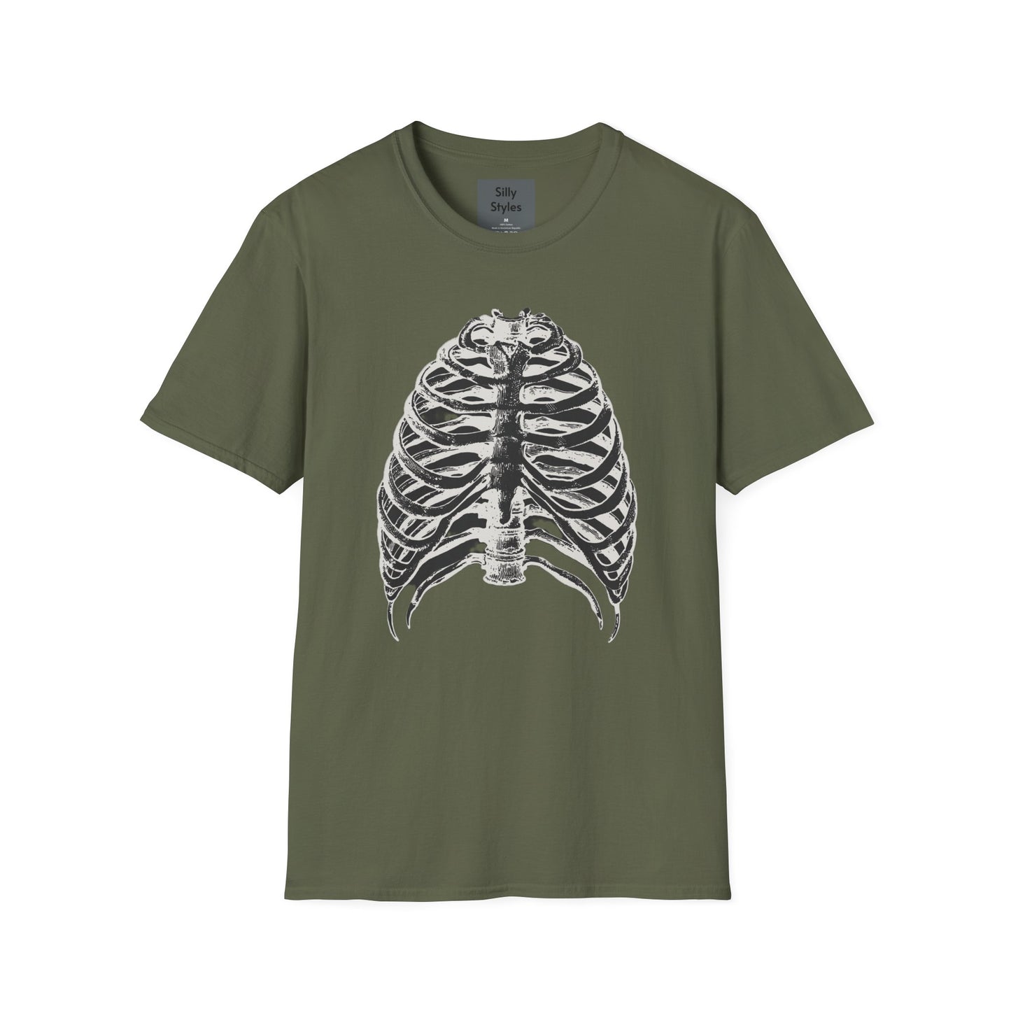 Halloween Skeleton T-Shirt - Softstyle / Unisex