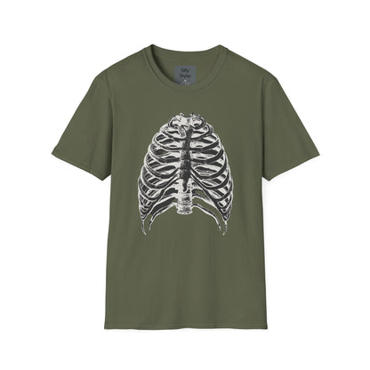 Halloween Skeleton T-Shirt - Softstyle / Unisex