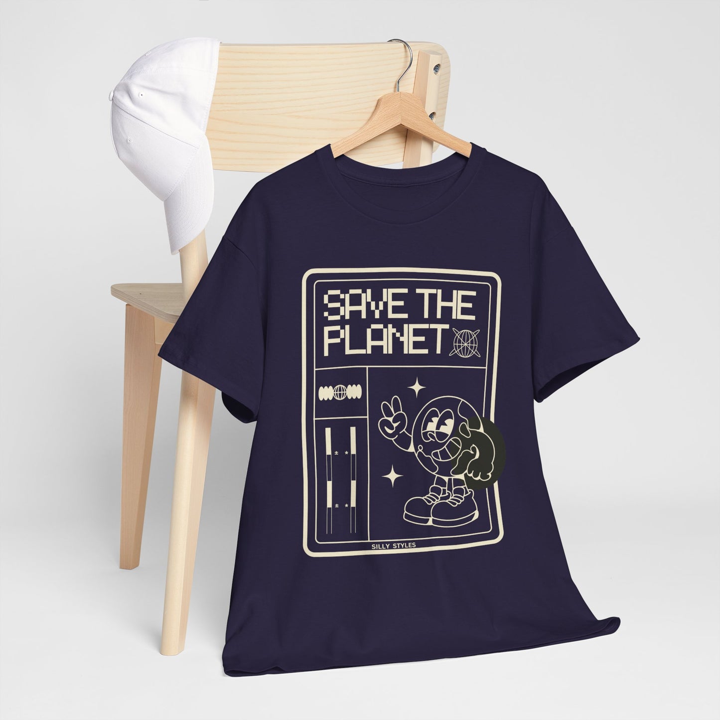 Save the planet - Heavy Cotton Tee (Express Delivery available)