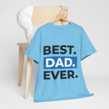 Best Dad - Men's Heavy Cotton Tee (Express Delivery available)