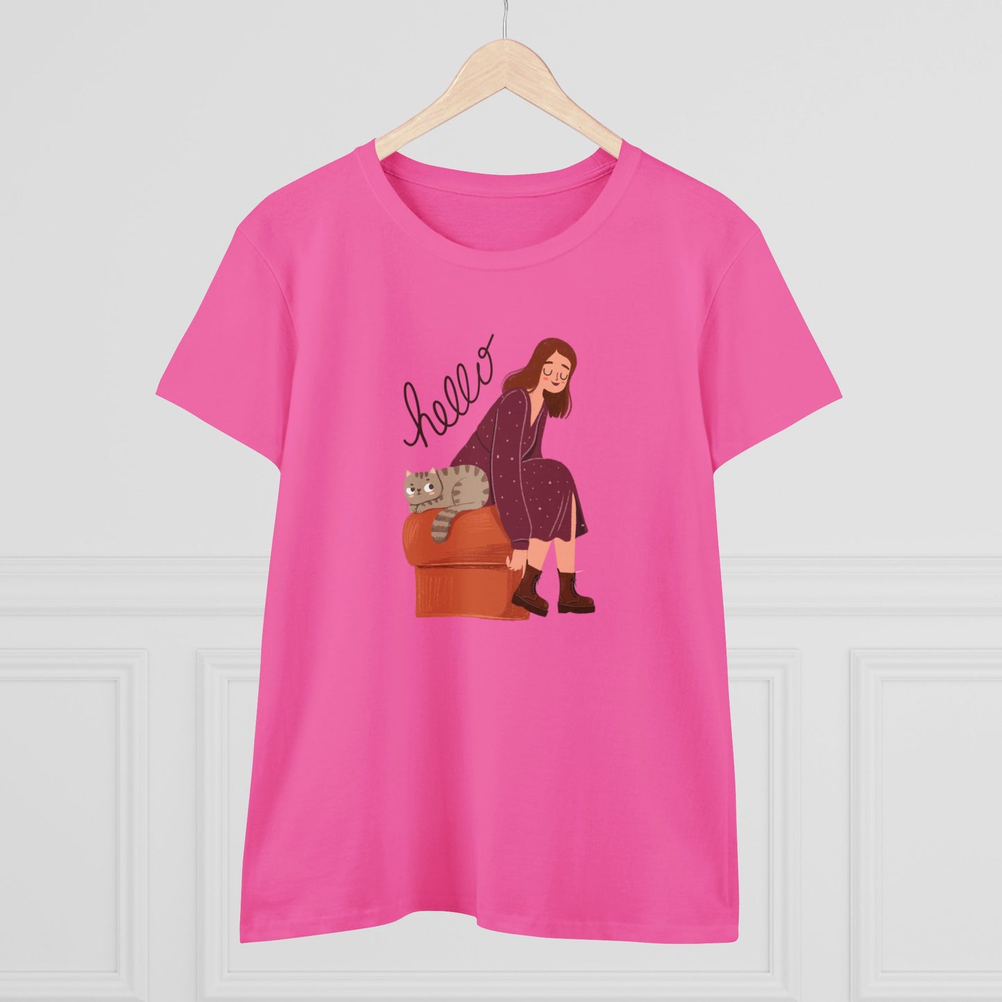 Women's Midweight Cotton Tee