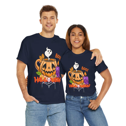 Halloween - Unisex Heavy Cotton Tee (Express Delivery available)