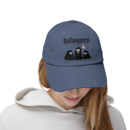 Women's Halloween Distressed Cap