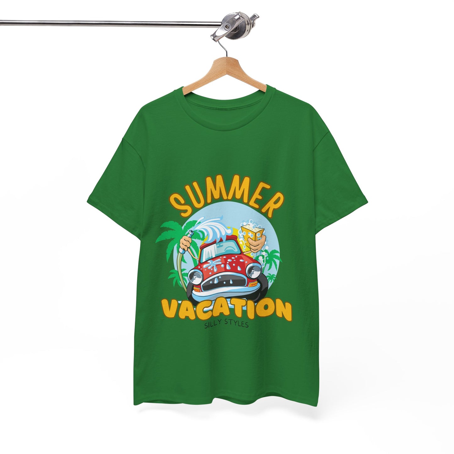 Summer Vacation Tee - Men's Beach Getaway (Express Delivery available)