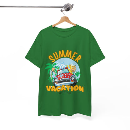 Summer Vacation Tee - Men's Beach Getaway (Express Delivery available)