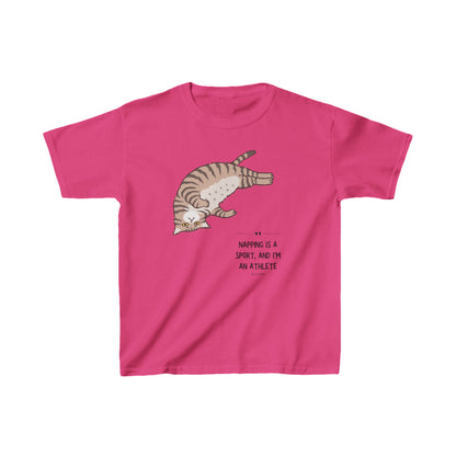 Crazy Cat - Kids Heavy Cotton™ Tee