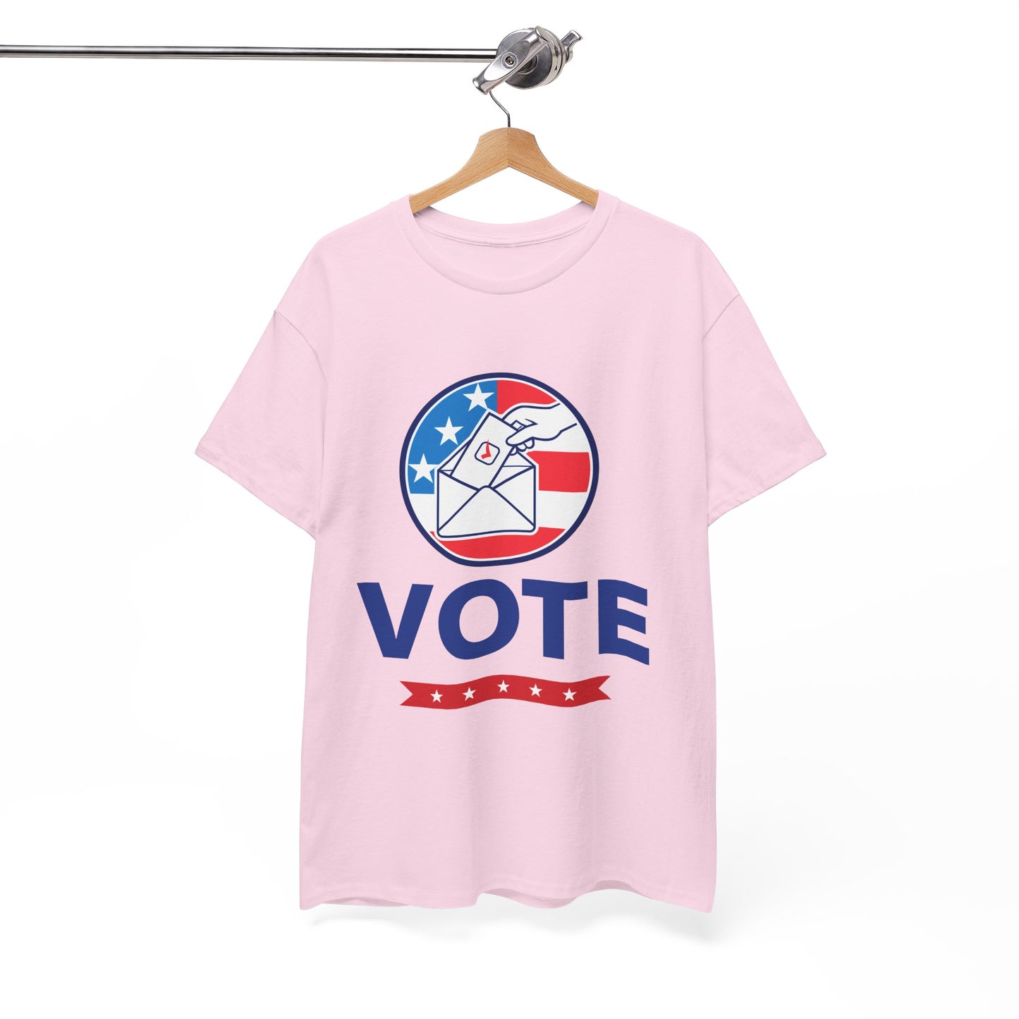 Lets Vote -  Heavy Cotton Tee (Express Delivery available)