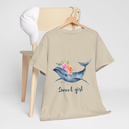 Dolphin Girl Graphic Tee