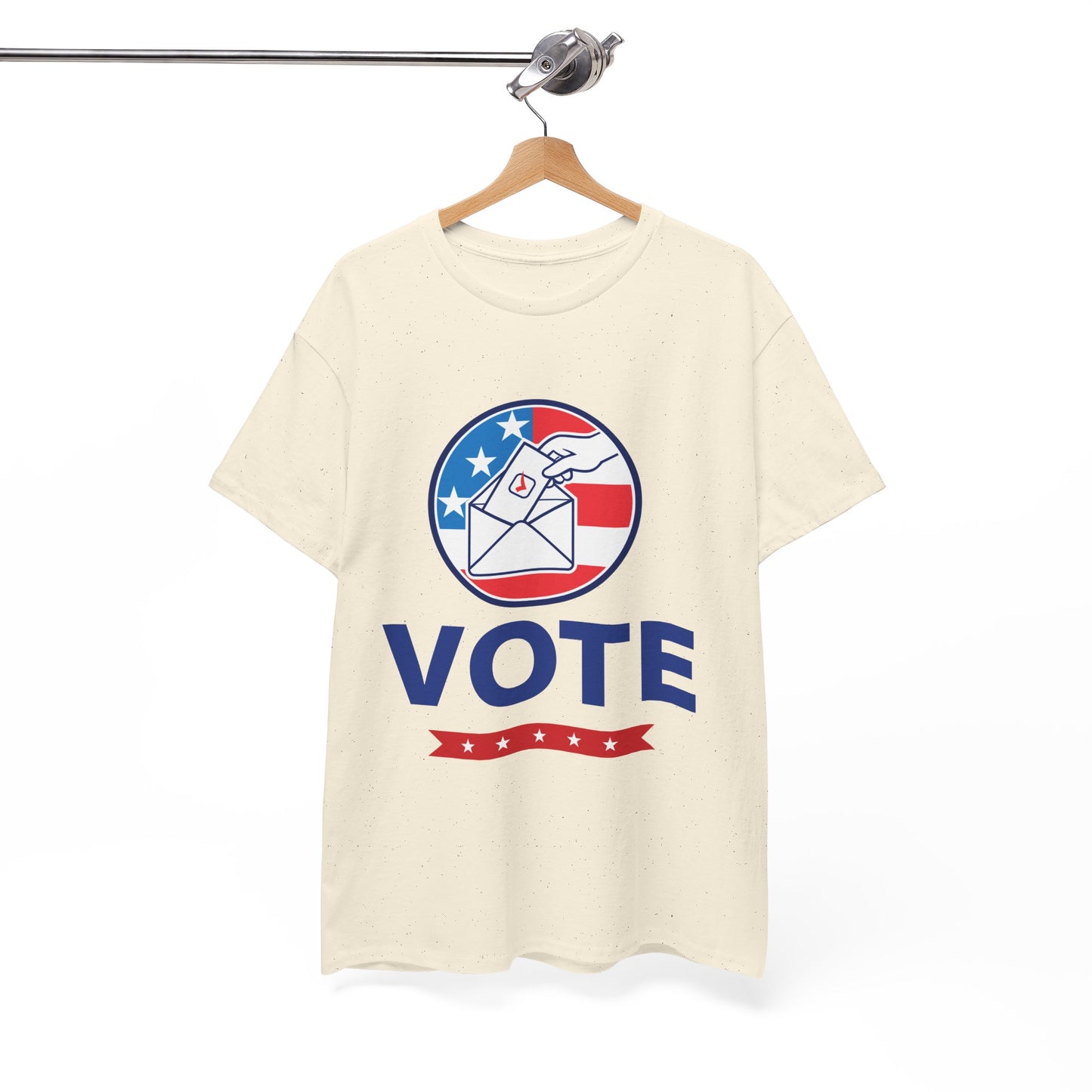 Lets Vote -  Heavy Cotton Tee (Express Delivery available)