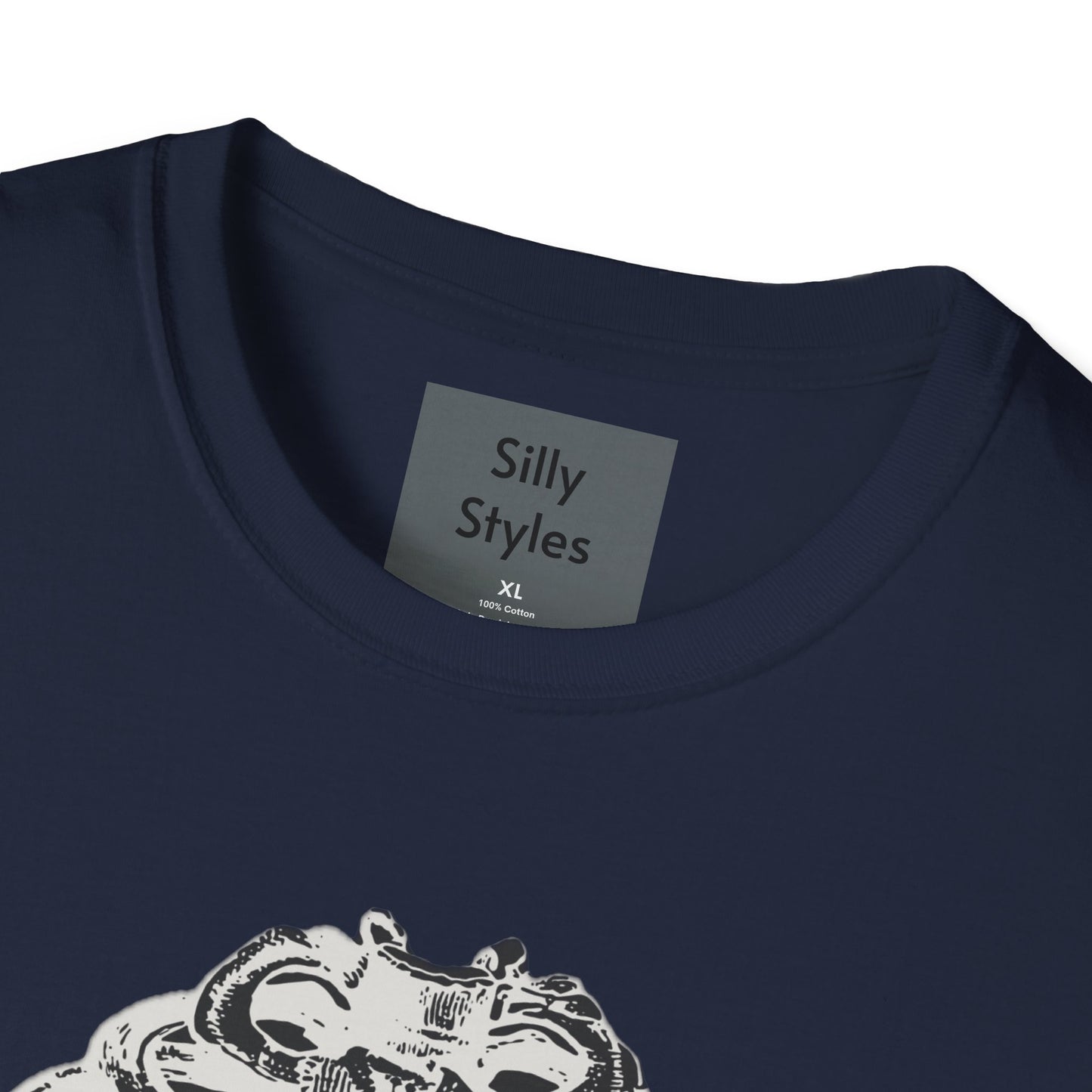 Halloween Skeleton T-Shirt - Softstyle / Unisex