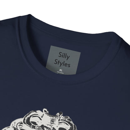 Halloween Skeleton T-Shirt - Softstyle / Unisex