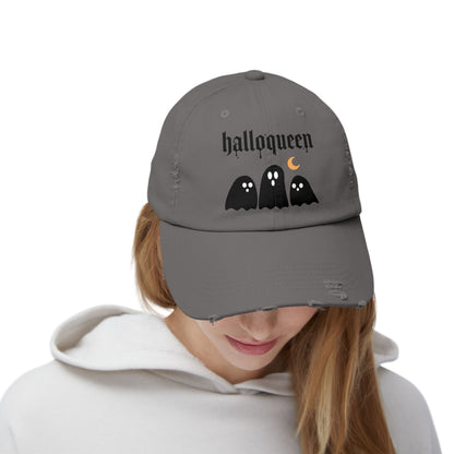 Women's Halloween Distressed Cap