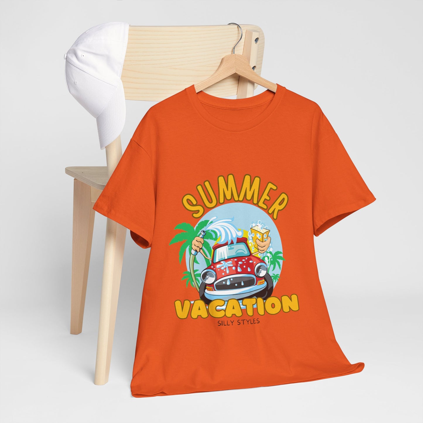 Summer Vacation Tee - Men's Beach Getaway (Express Delivery available)