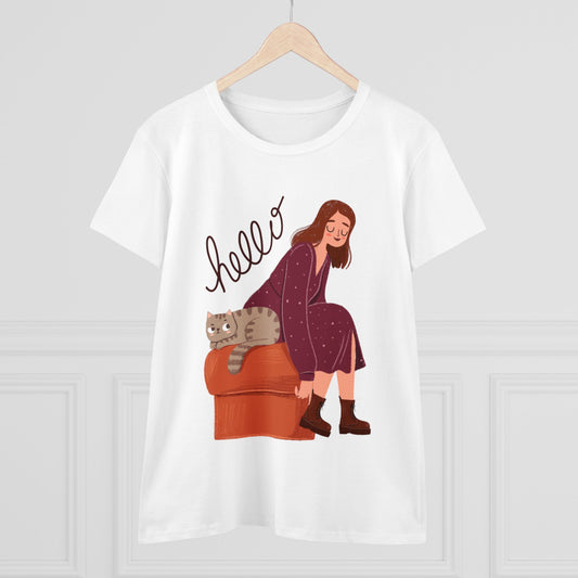 Women's Midweight Cotton Tee