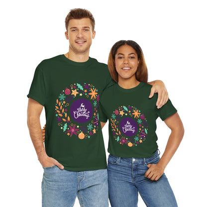 Merry Christmas - Unisex Heavy Cotton Tee (Express Delivery available)