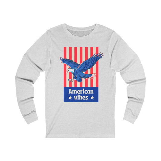 American - Unisex Jersey Long Sleeve Tee