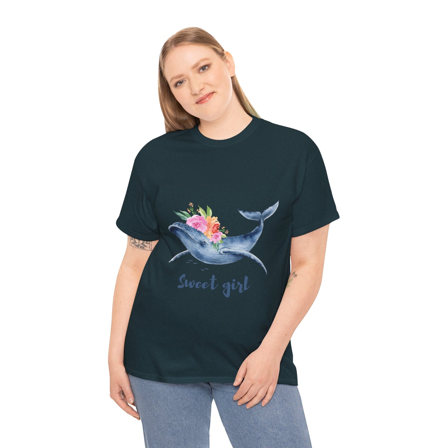 Dolphin Girl Graphic Tee