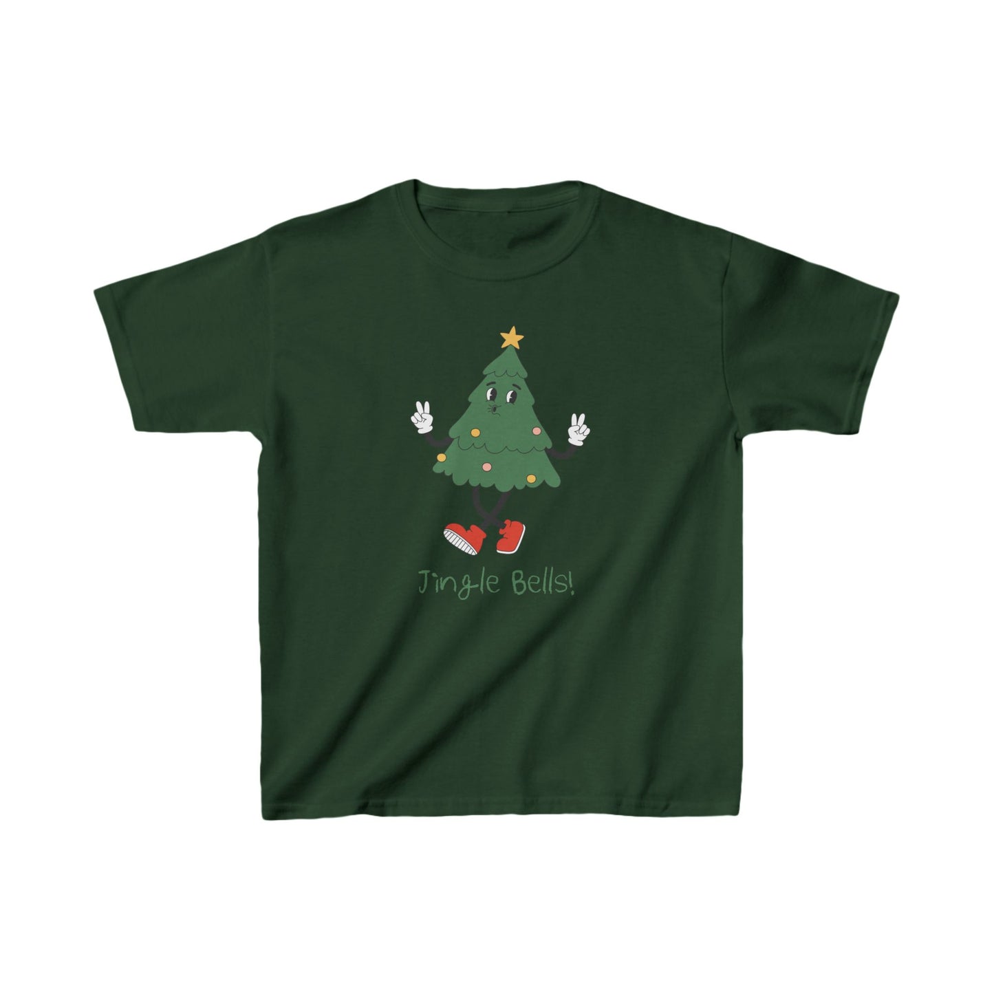 Jingle Bells - Kids Heavy Cotton™ Tee