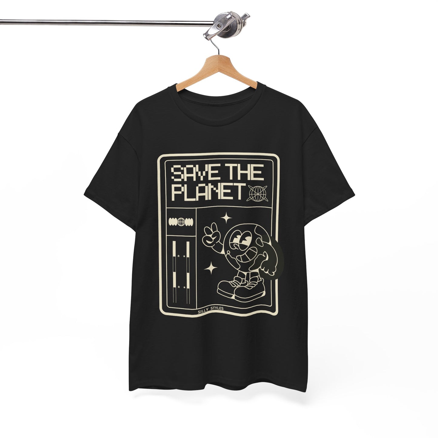 Save the planet - Heavy Cotton Tee (Express Delivery available)
