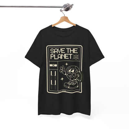 Save the planet - Heavy Cotton Tee (Express Delivery available)
