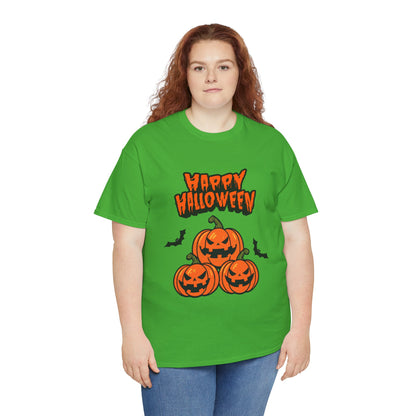 Halloween -Unisex Heavy Cotton Tee (Express Delivery available)