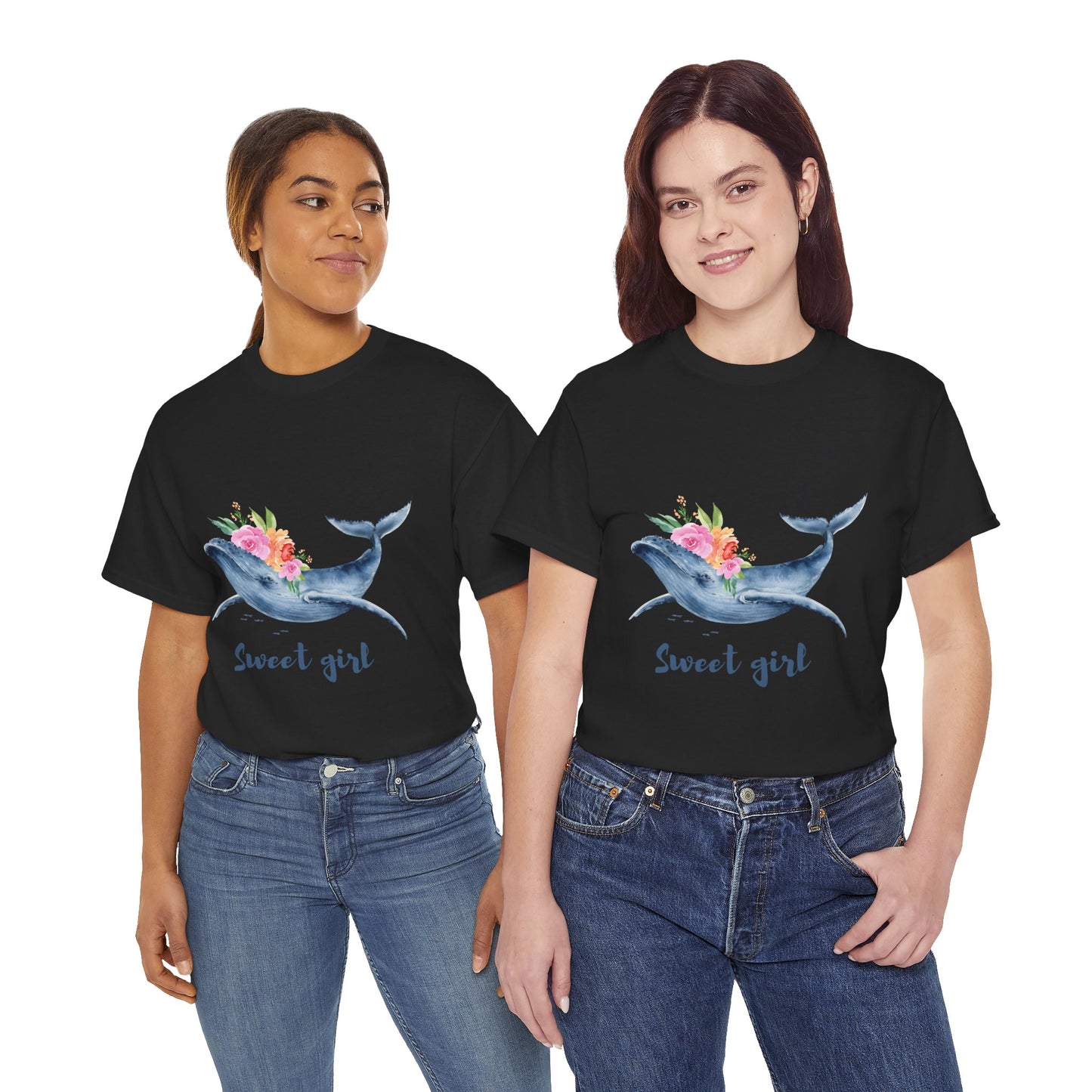 Dolphin Girl Graphic Tee