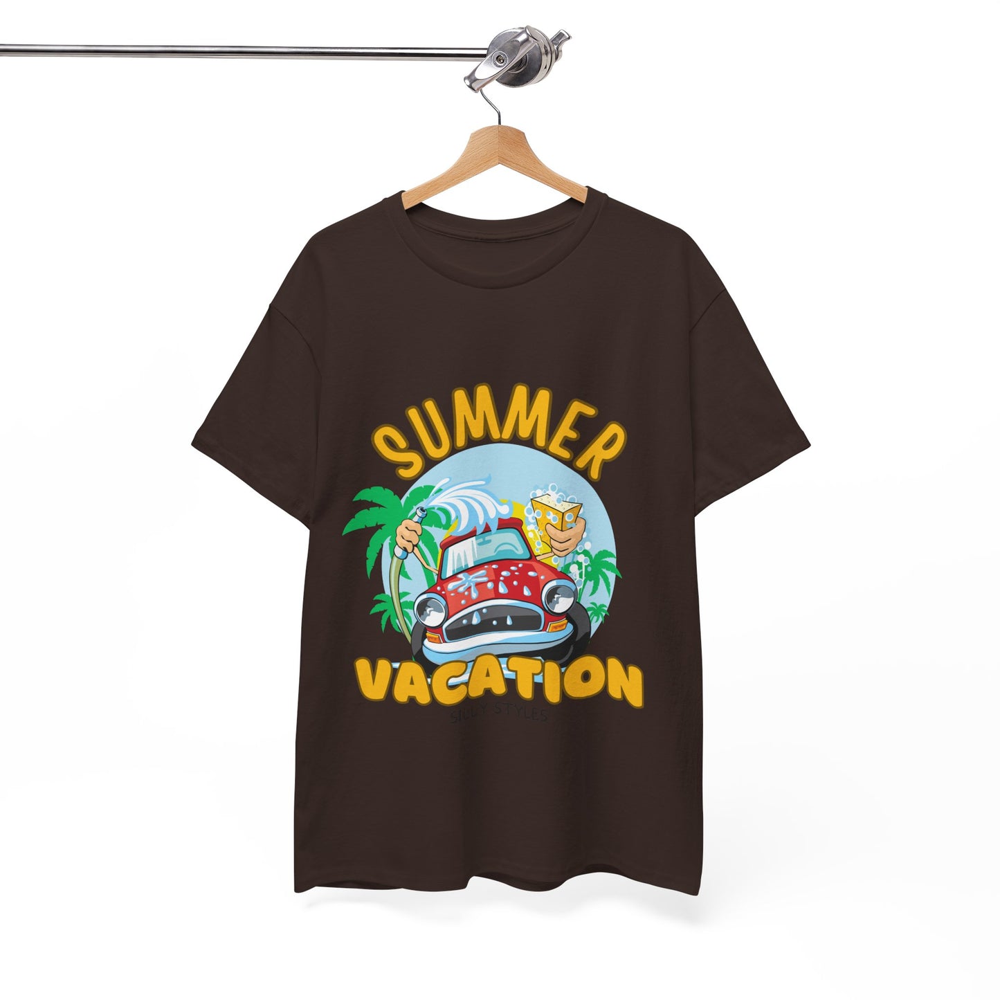 Summer Vacation Tee - Men's Beach Getaway (Express Delivery available)