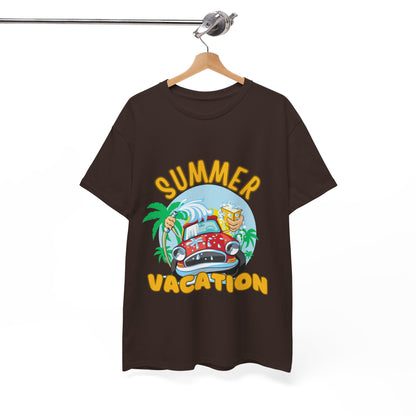 Summer Vacation Tee - Men's Beach Getaway (Express Delivery available)