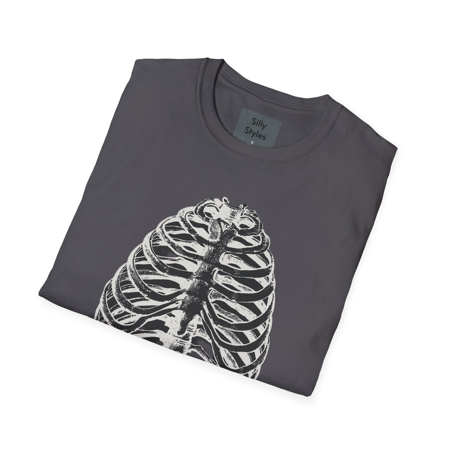 Halloween Skeleton T-Shirt - Softstyle / Unisex
