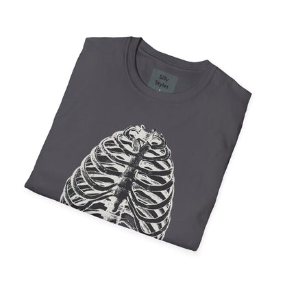Halloween Skeleton T-Shirt - Softstyle / Unisex