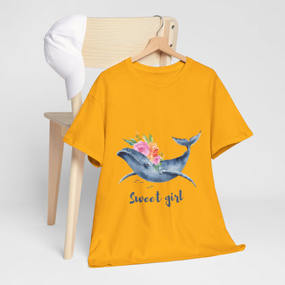 Dolphin Girl Graphic Tee