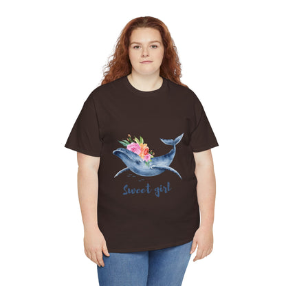 Dolphin Girl Graphic Tee