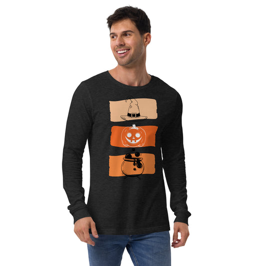 Men's Halloween Long Sleeve Tee