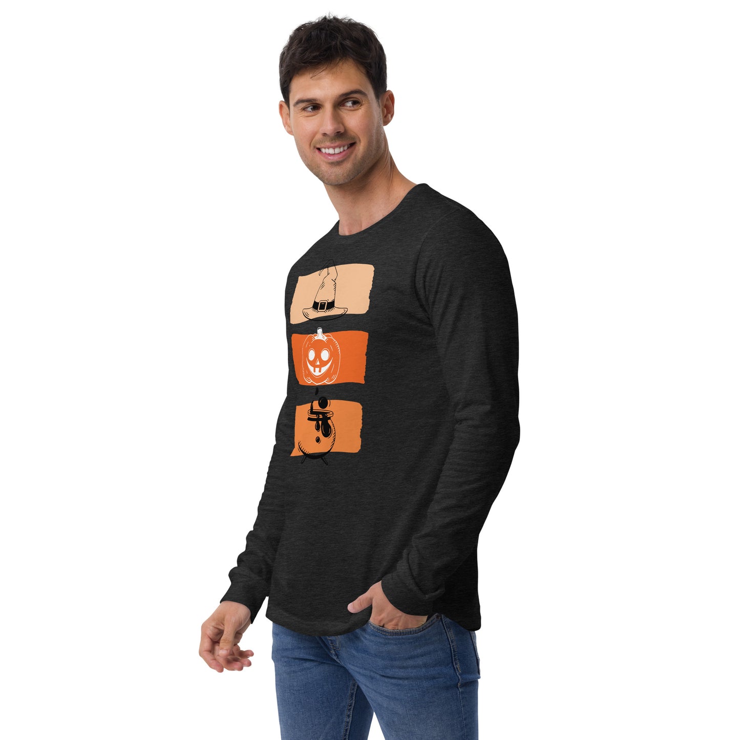 Men's Halloween Long Sleeve Tee